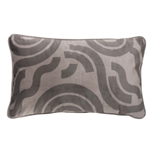 Coussin Lilou rectangulaire 30x50cm gris