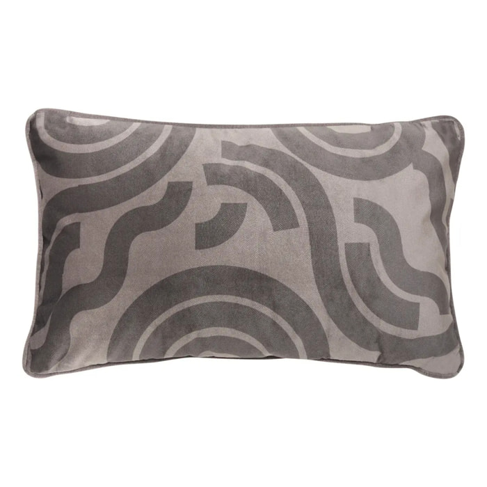 Coussin Lilou rectangulaire 30x50cm gris