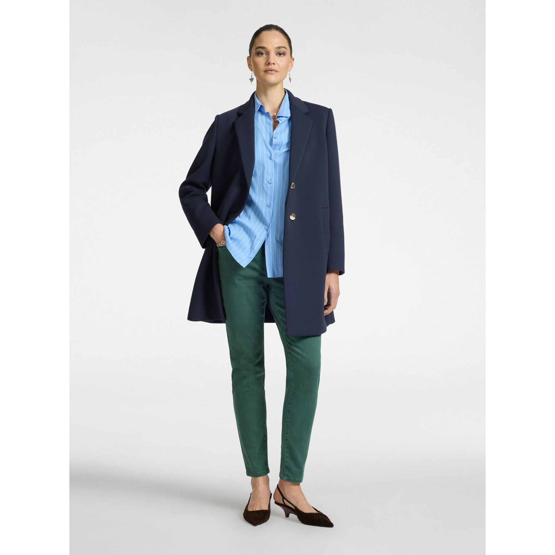 Elena Mirò - Jeggings - Verde