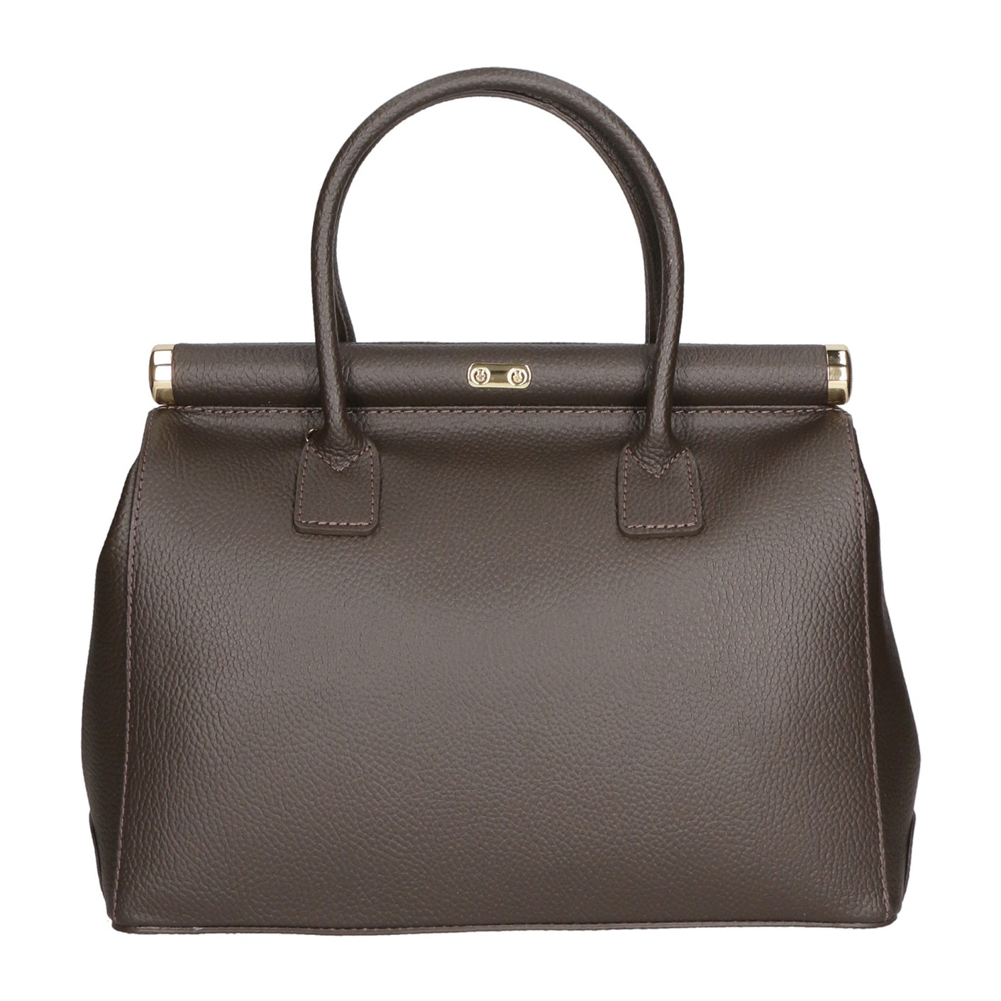 Borsa a mano da donna - Modello Aleria - Vera pelle - 35.0 x 26.0 x 16.0 cm