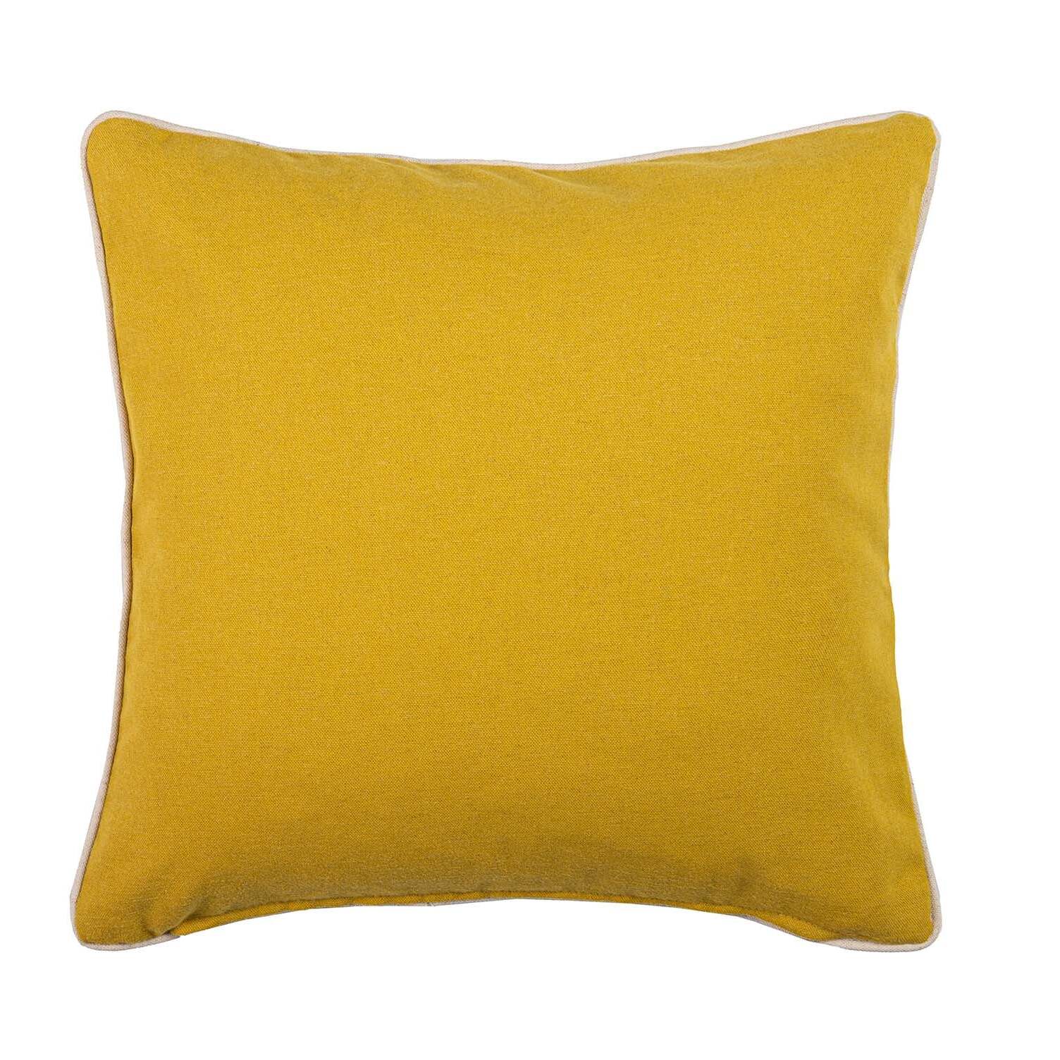 Cojin Lino Garzas 45x13x45 Cm