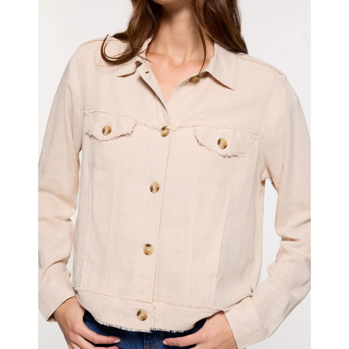 Chaqueta Beige - Ekoka