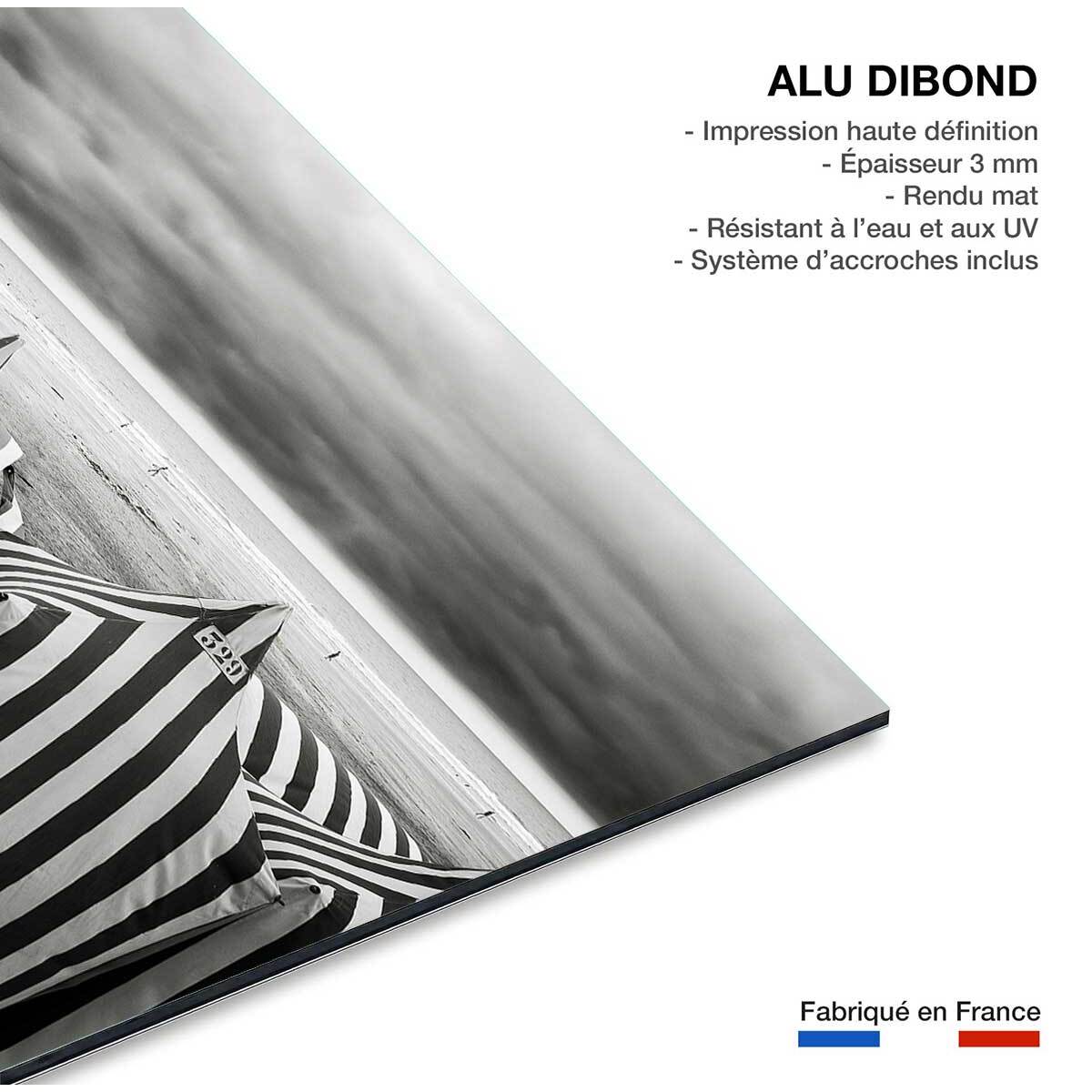 Tableau tente de plage Tableau alu Dibond