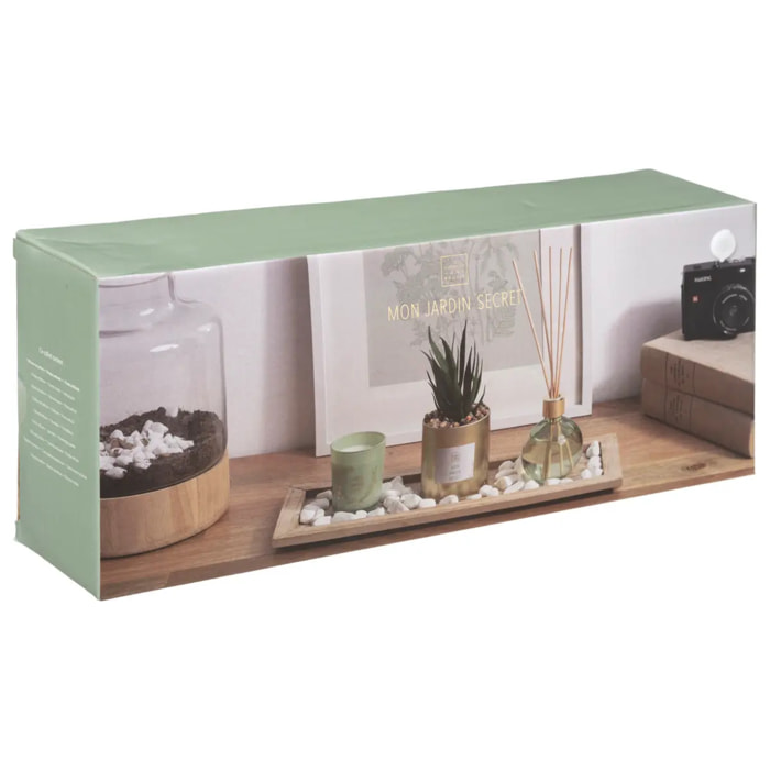 Coffret senteur plat Jardin