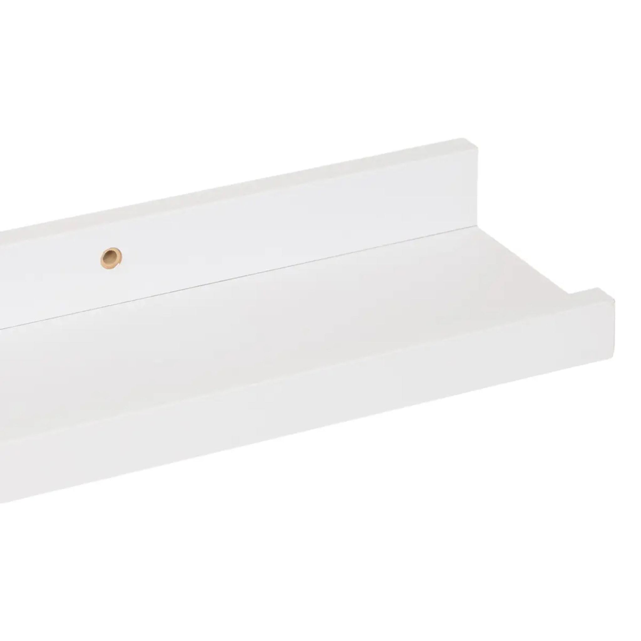 Étagère murale 58cm "Fixy" blanc