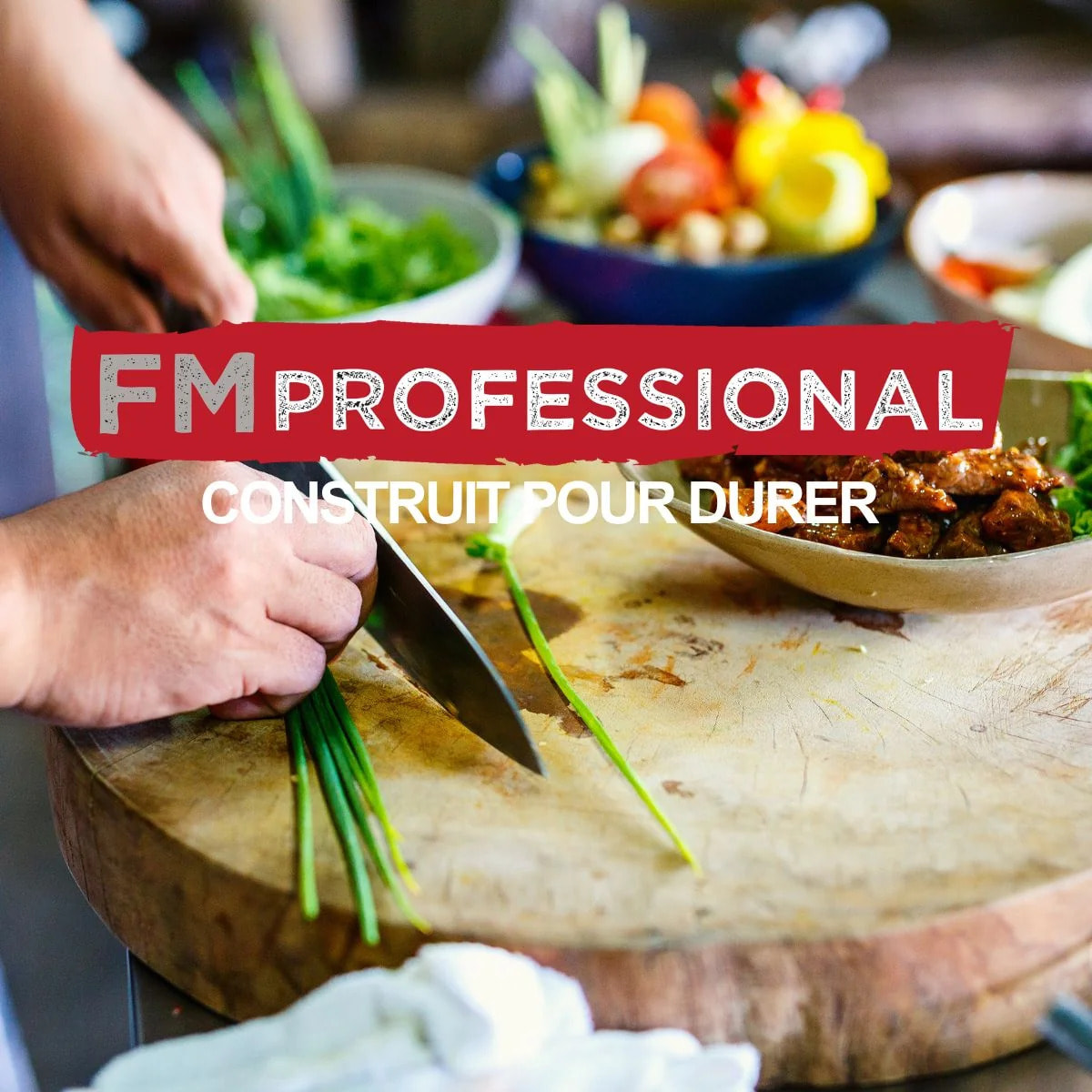 Fouet de cuisine et pâtisserie en inox 35 cm FM Professional