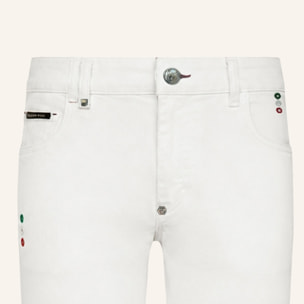 PHILIPP PLEIN Vaqueros de corte slim BASIC