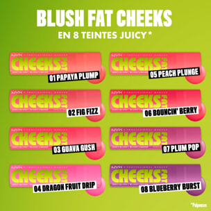 NYX Professional Makeup Fat Cheeks Blush Plum Pop