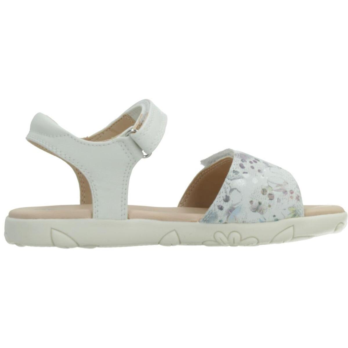 Sandalias Niña de la marca GEOX  modelo J SANDAL HAITI GIRL BLANCO