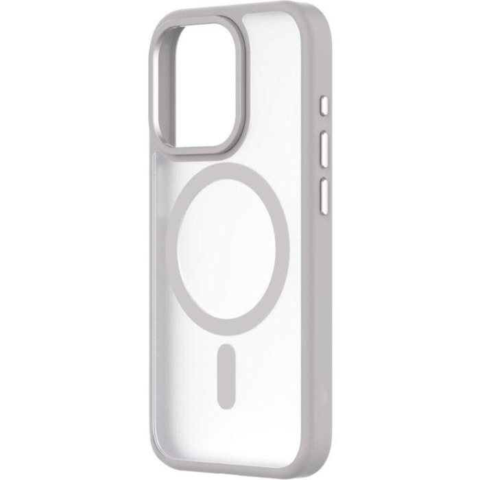 Coque bumper QDOS Iphone 15 Pro MagSafe Hybrid SNAP Blanc