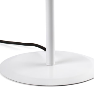 CONGA Lampada da tavolo bianca/beige