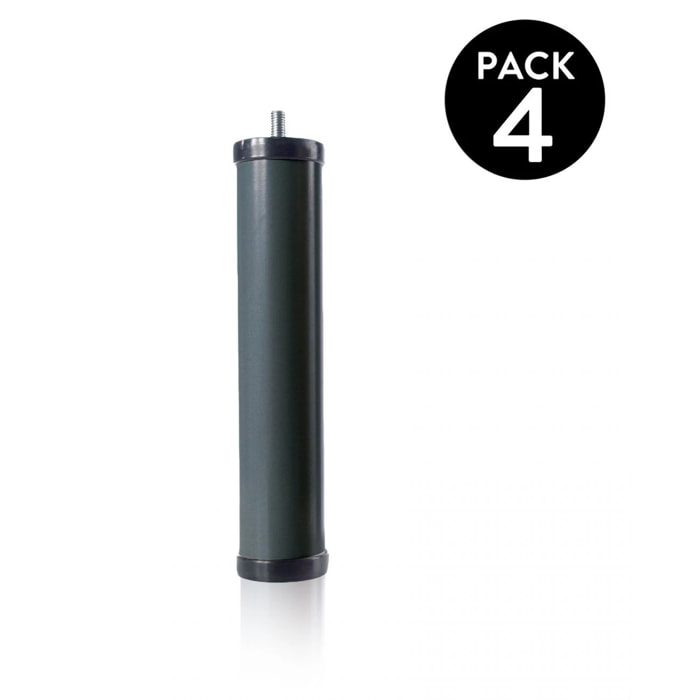 Juego de patas para somier y base tapizada