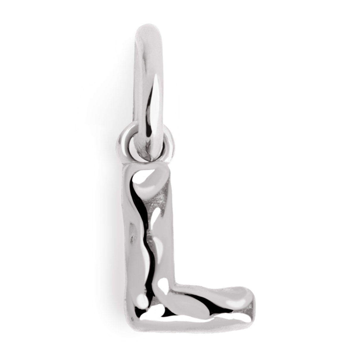 Charm Letter Organic Plata