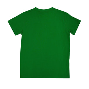 T-shirt a maniche corte da bambino logo grande Basic