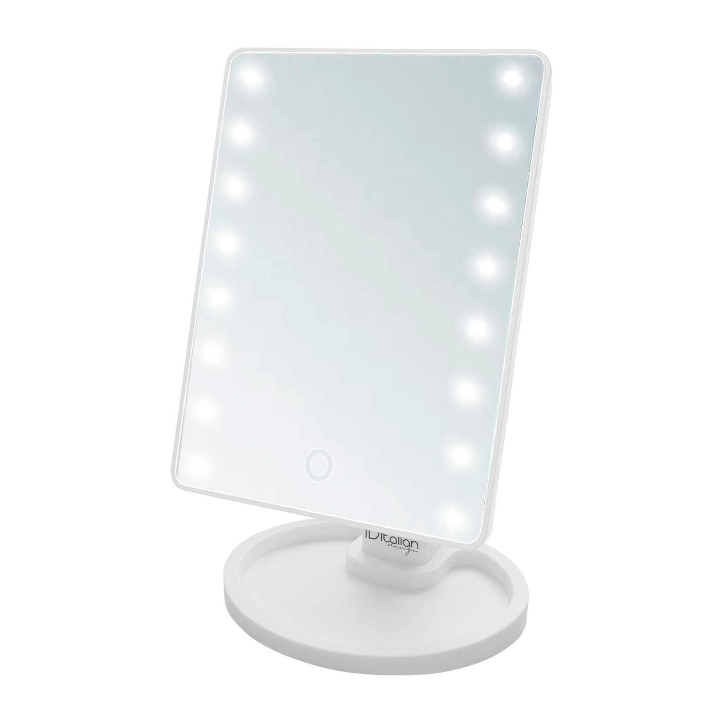 SPECCHIO DA TRUCCO PORTATILE A LED MYFAMA