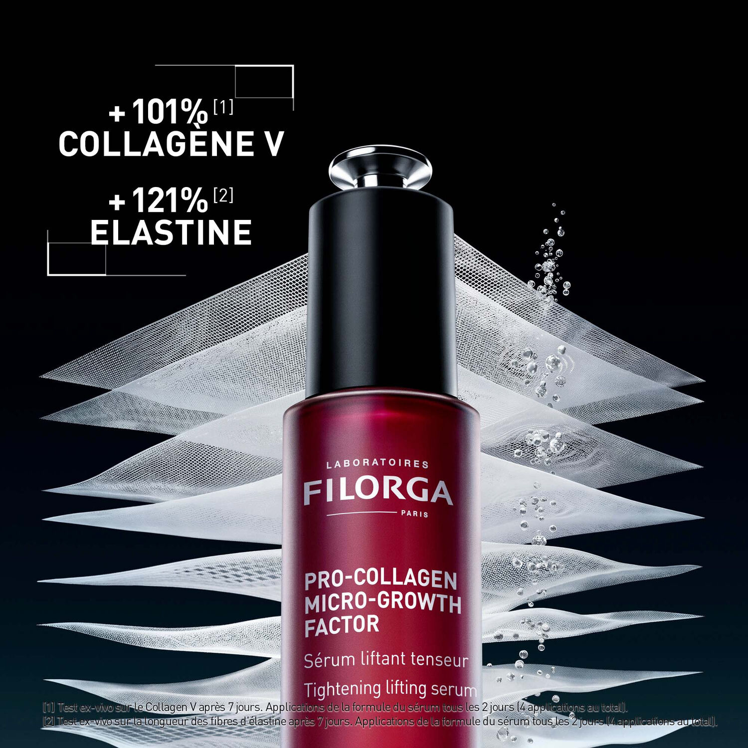 Pro-Collagen Micro-Growth Factor - Sérum Effet Tenseur Liftant Enrichi du Complexe Exclusif Revitalisant Ncef 30 ml