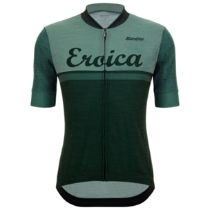 Eroica Valle - Maillot De Lana - Verdecolor_es - Hombre