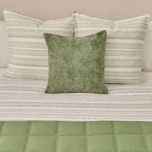 Colcha de microfibra Kong color verde Poliéster