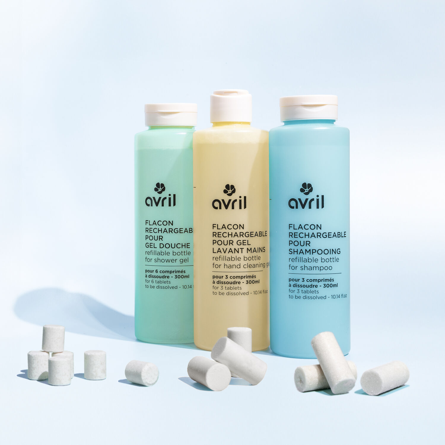 Gel douche à reconstituer - Parfum Tiaré