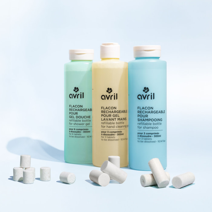 Gel douche à reconstituer - Parfum Tiaré
