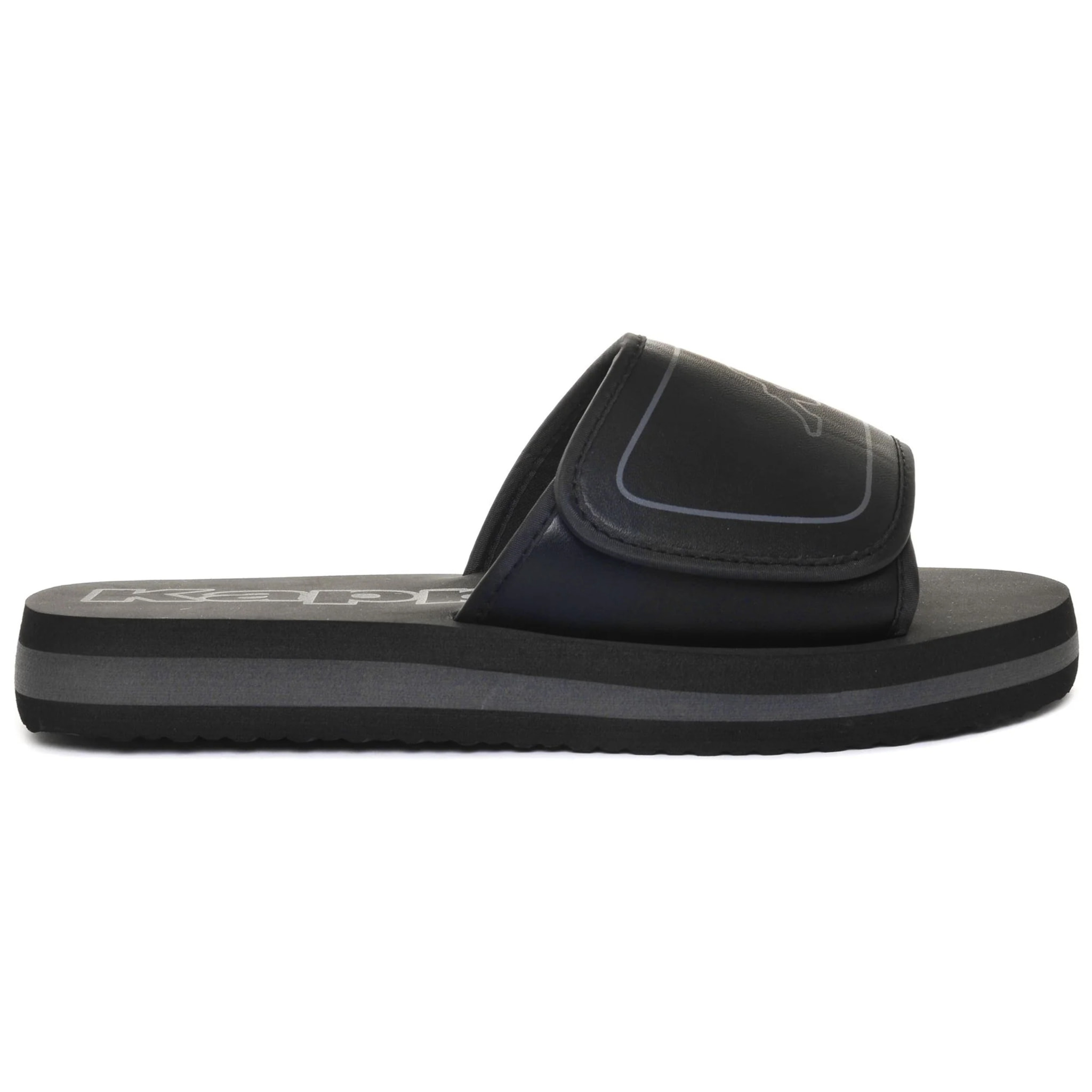 Kappa - Chanclas Hombre Negro - Logo Galea