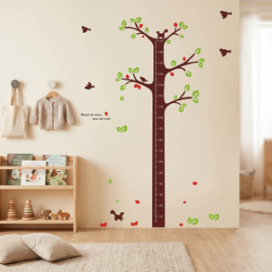 Stickers Muraux décoration adhésifs toise arbre des rêves