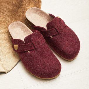 Zoccolo BILLOWY BORDEAUX