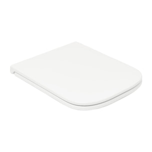 B-Way abattant WC amovible SoftClose, charnières en acier, blanc (SAT2168P)