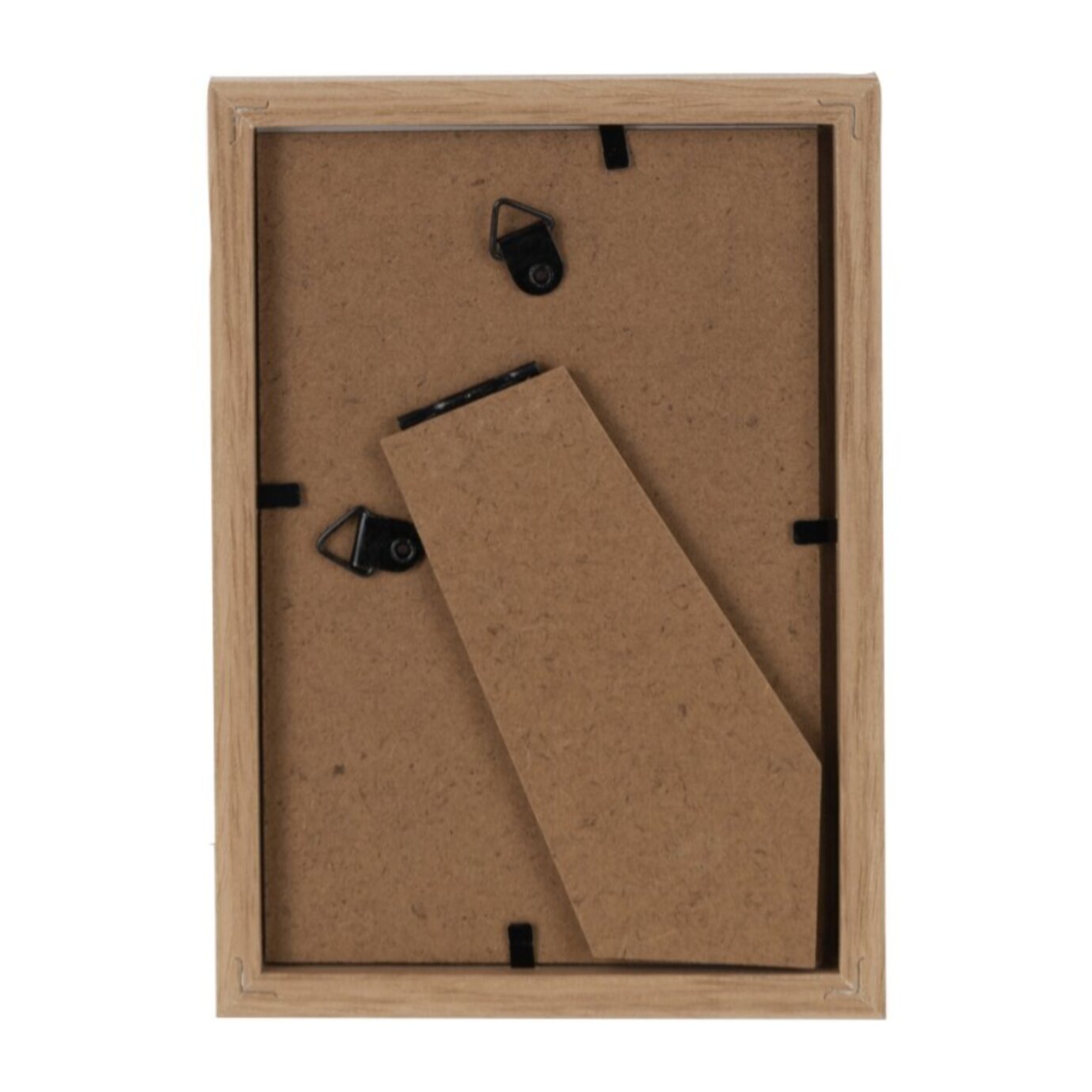 J-Line cadre photo Basic - bois - naturel - extra small - 4 pièces