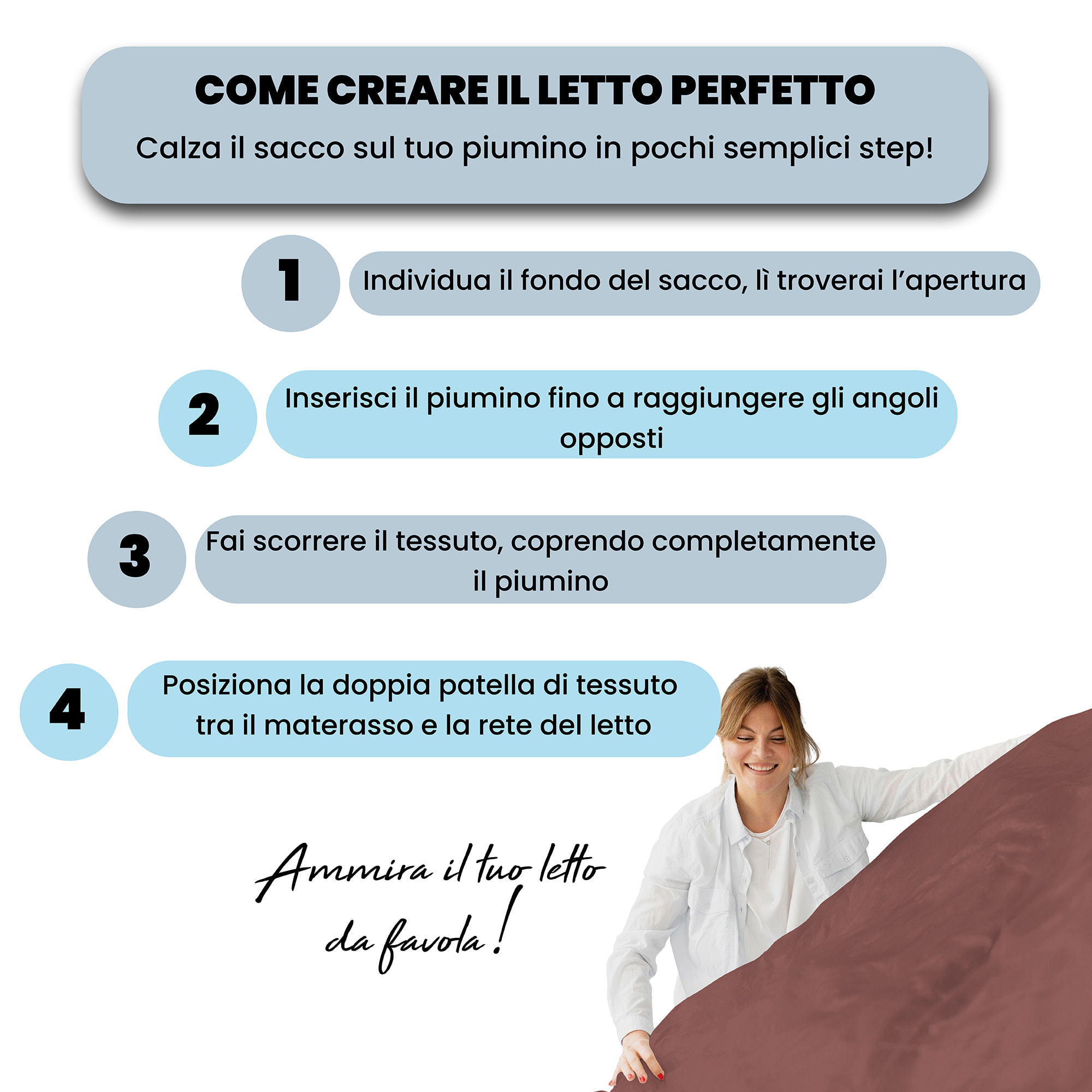 PARURE COPRIPIUMINO WATER WASHED, 100% Microfibra, No Stiro - ROSSO CORALLO