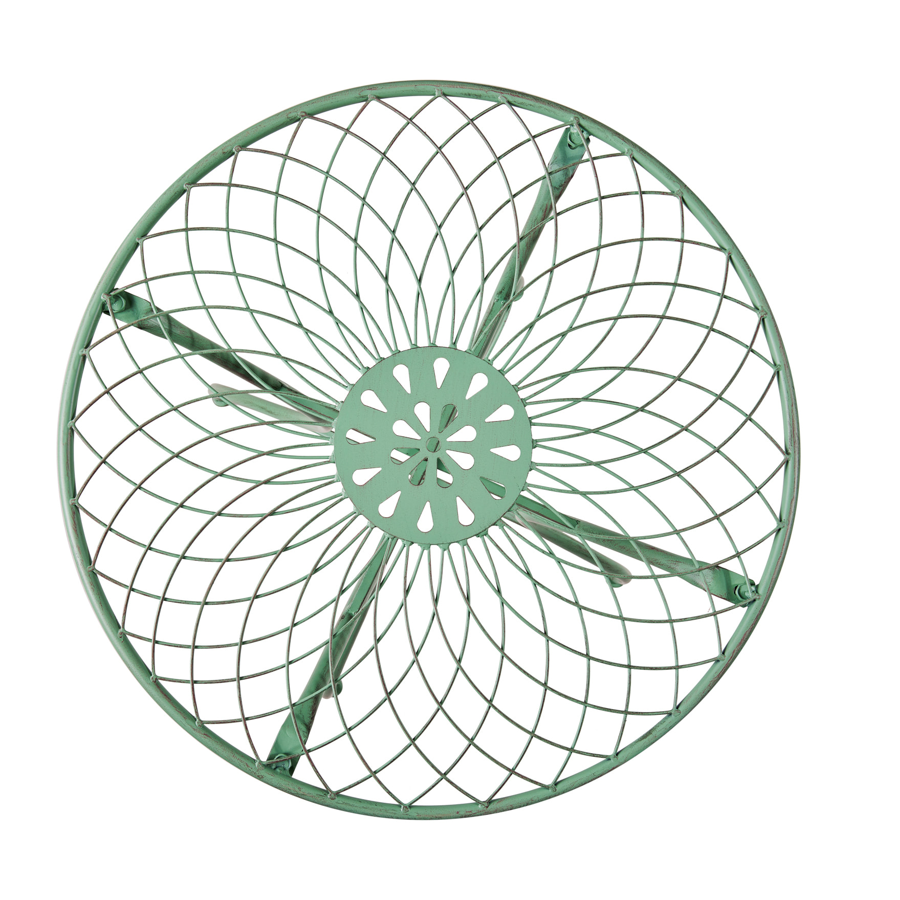 ISABELLE - SET 3 PEZZI TAVOLO CON DUE SEDIE VERDE - misura SEDIA 53,5X38X91,5, TAVOLO 59X59X71