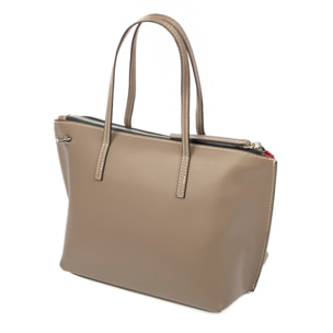 Ballao borsa tote donna. Pelle autentica Ruga.