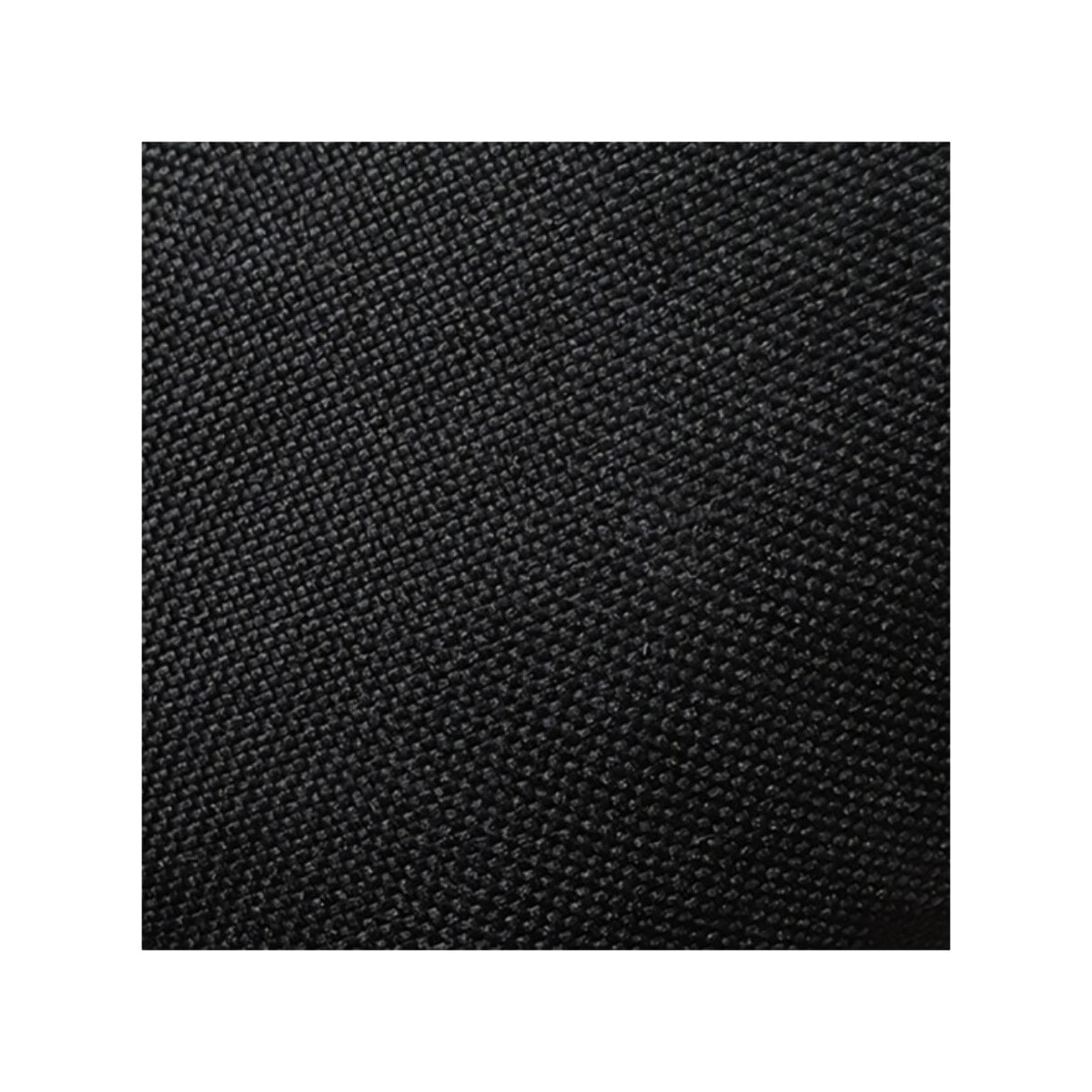 Canapé banquette d'angle convertible en tissu capitonné noir - CASSIE