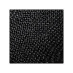 Canapé banquette d'angle convertible en tissu capitonné noir - CASSIE