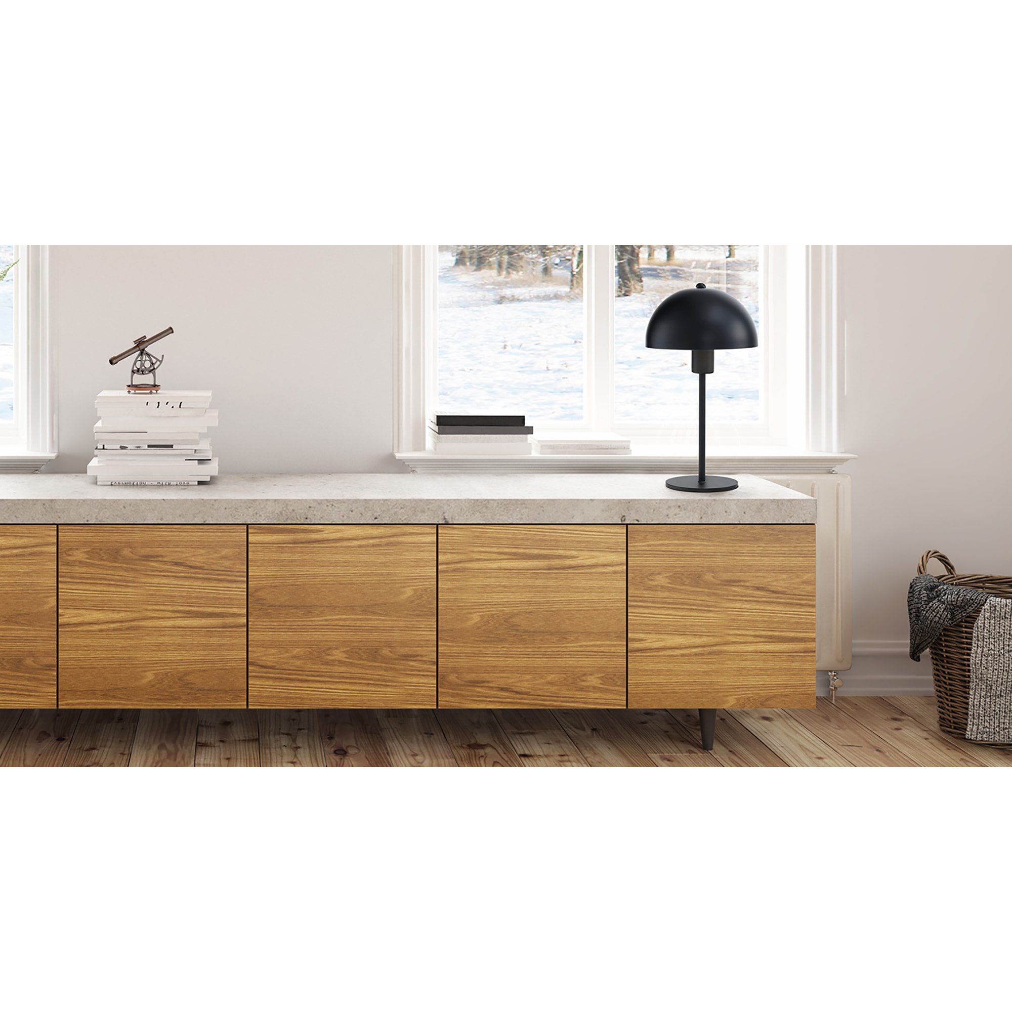 Oresteluchetta lampada da tavolo OXEN BLACK