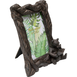 Cadre photo ours lecture 23x18cm Kare Design