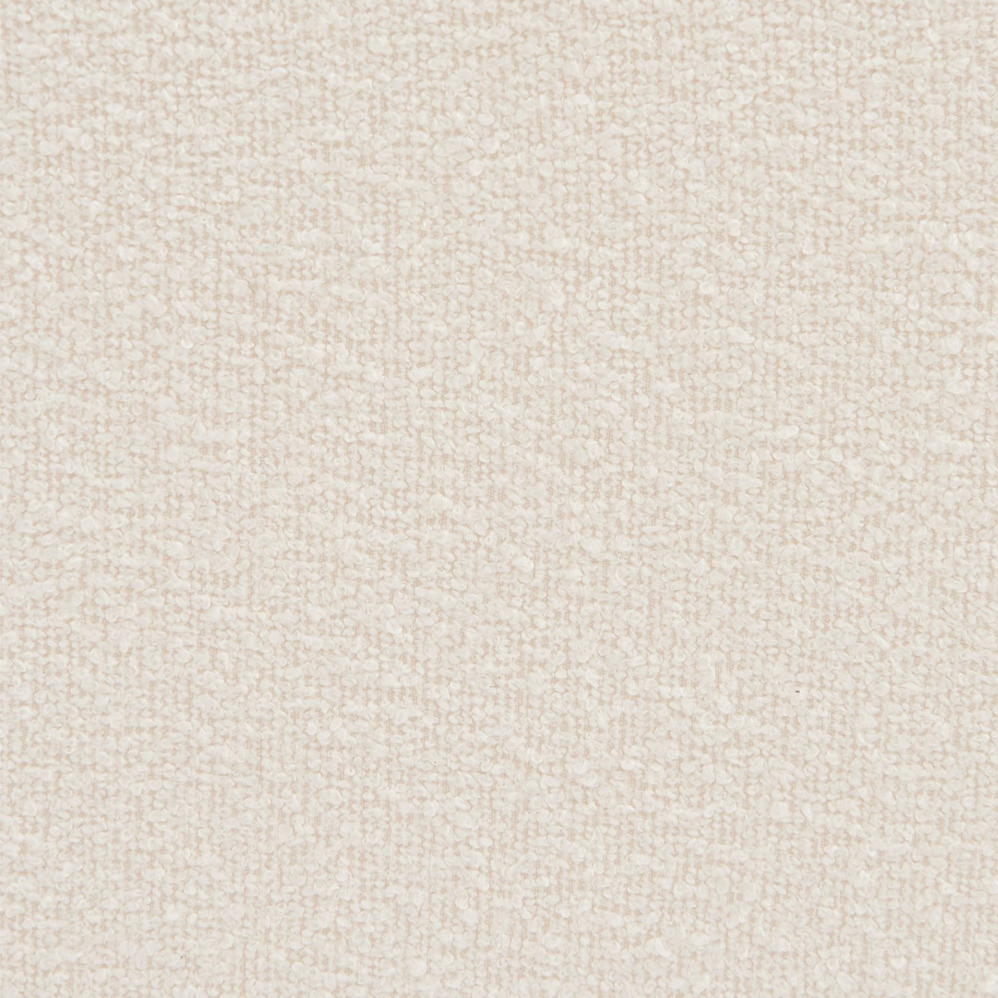 Lot de 2 chauffeuses bouclette texturée blanc 1 place - L 81 x P 99 x H 81cm - Nova