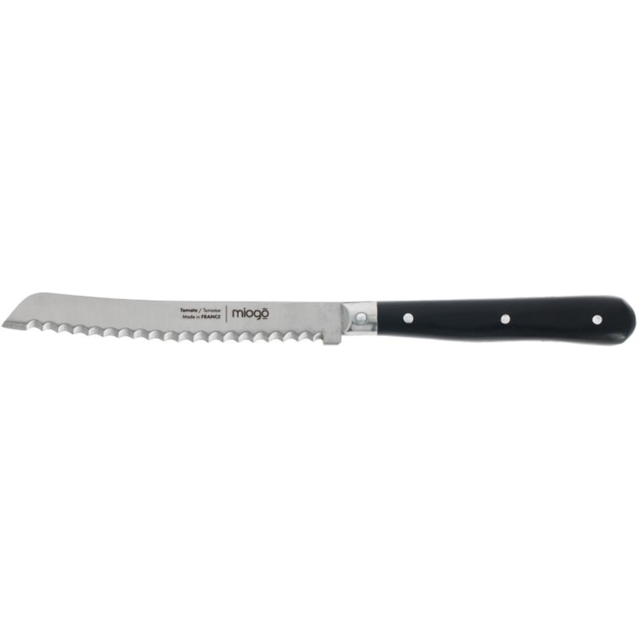 Couteau MIOGO Tomate 11 cm Pleine soie