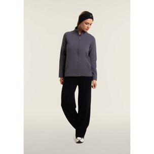 Fascia per capelli bouclé con logo dorato FY