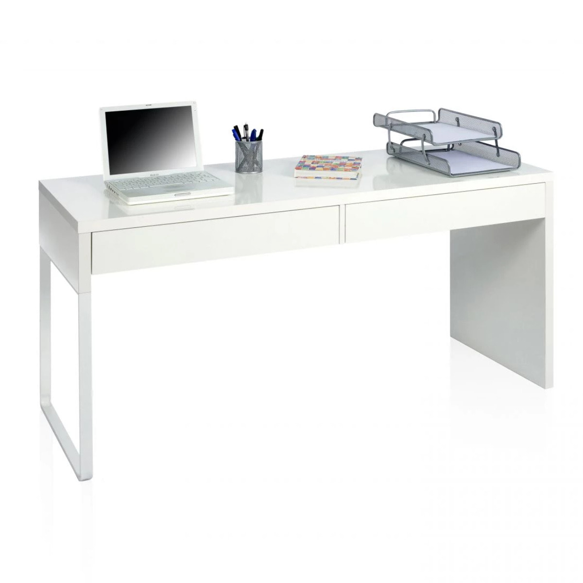 Mesa de escritorio Roxy Blanco Artik (Blanco Mate)