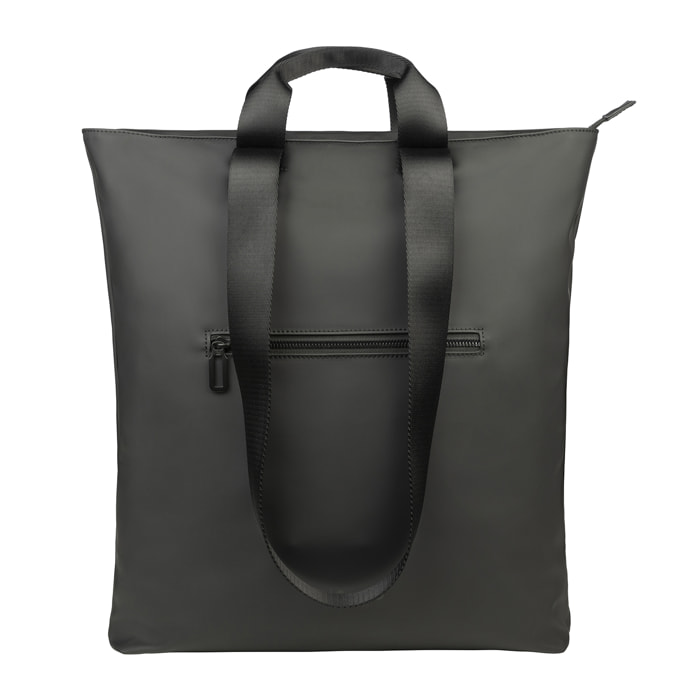 Borsa a spalla  da donna polyethylene terephthalate 100% Recycled polyethylene terephthalate 42x41,5x7 cm