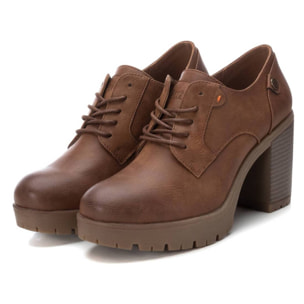 Zapato blucher/derby camel