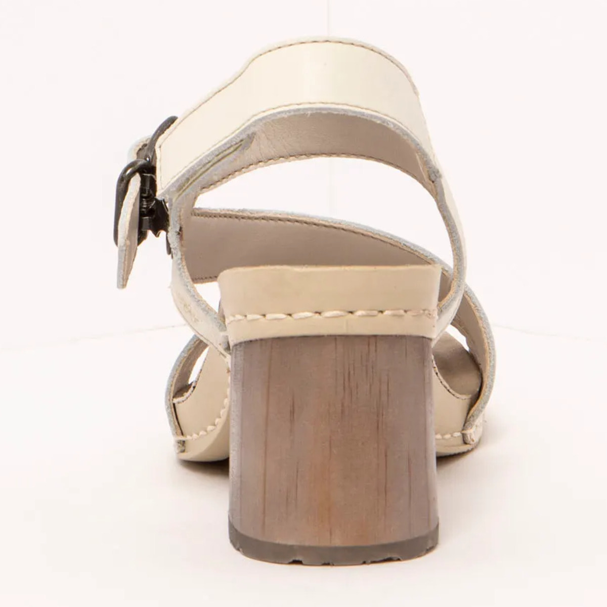 Sandalias con tacón 1872 NAPPA CREAM/ I WISH color Cream