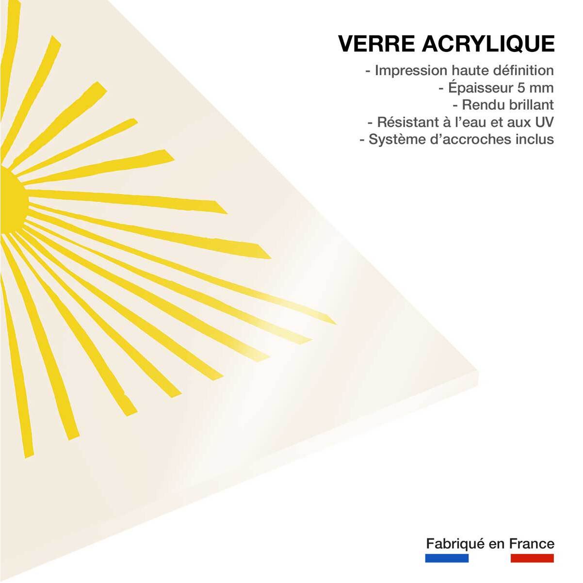 Tableau ensoleillé Tableau plexiglas