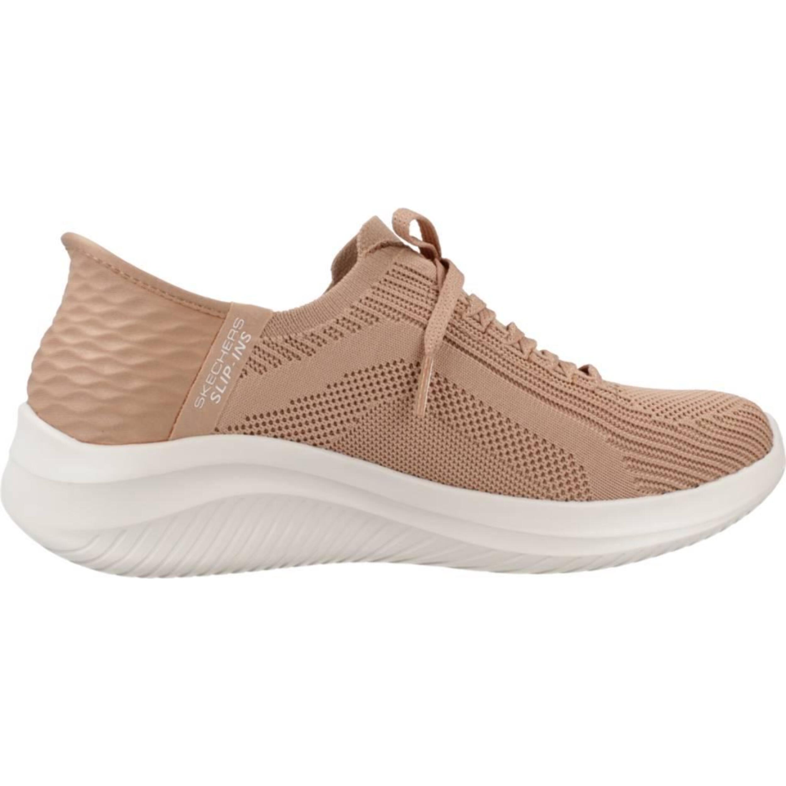 Sneakers De  Mujer Slip-ins: Ultra Flex 3.0 Tonal Stretc Bronce