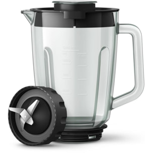 Blender PHILIPS HR2291/01 Series 3000 - Technologie ProBlend - Bol Verre 2L