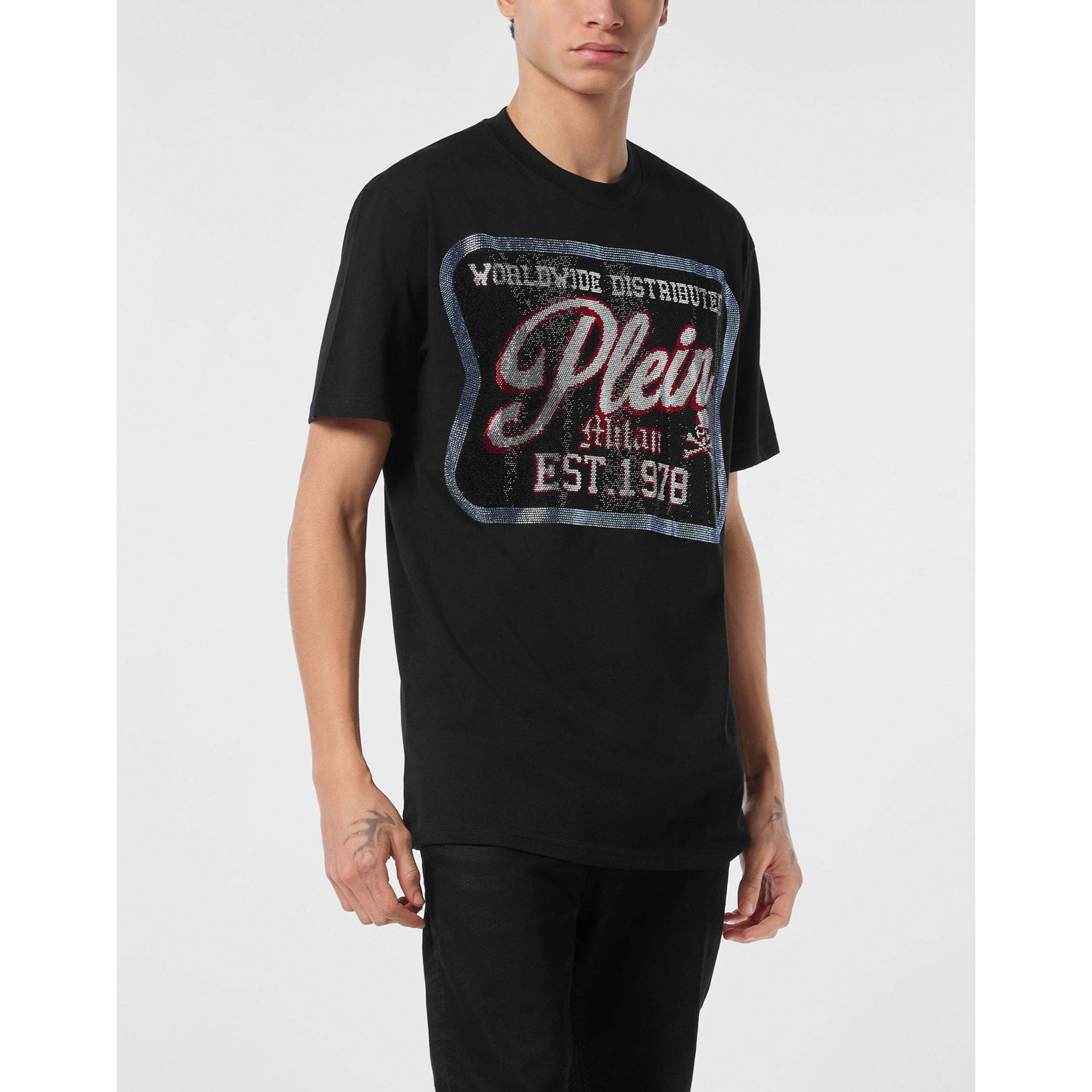 PHILIPP PLEIN T-Shirt Round Neck Milan