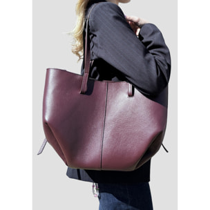 Borsa a Mano Shopper a Spalla da Donna in Pelle Dollaro