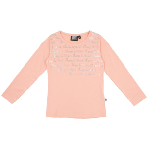 T-shirt da bambina maniche lunghe handwriting Dream