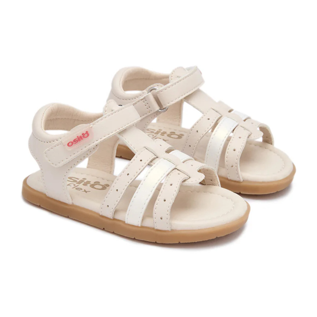 Sandali per neonati Barefoot Goflex in beige
